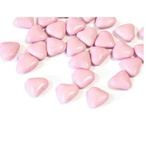 Confetti cuori piccoli al cioccolato rosa  - 1 kg