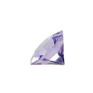 Diamanti in pvc lilla 32 mm (box 22 pz)