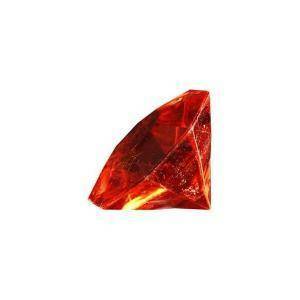 Diamanti in pvc rosso 32 mm (box 22 pz)