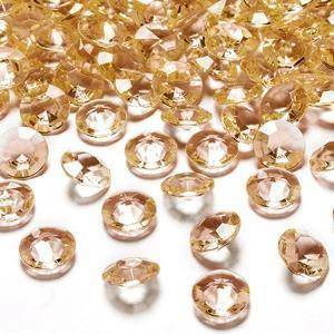 Diamanti in pvc ambra 19 mm (100 ml - 45 pz ca.)