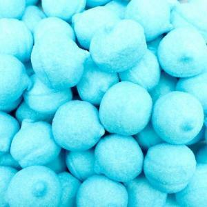 Palline blu - 900 gr marshmallows