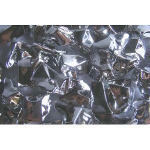 Ghiaccio metallizzato argento 12/30 mm ( 1 kg - 300 pz. ca.)