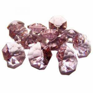 Diamanti in acrilico ametista 12 mm - 60 pz