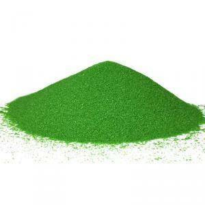 Sabbia 0,1-0,5 mm - verde 1 kg