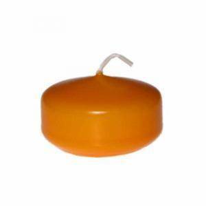 Candela galleggiante mandarino - ø 48 mm