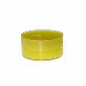 Lumino tealight giallo ø 38 mm - 4 pz