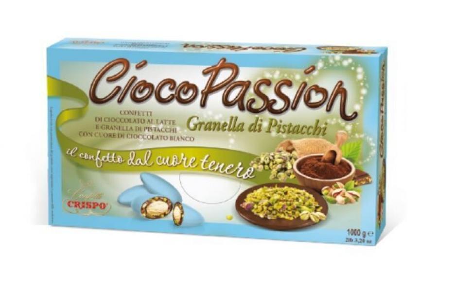 Confetti Crispo CiocoPassion celeste 1 kg.