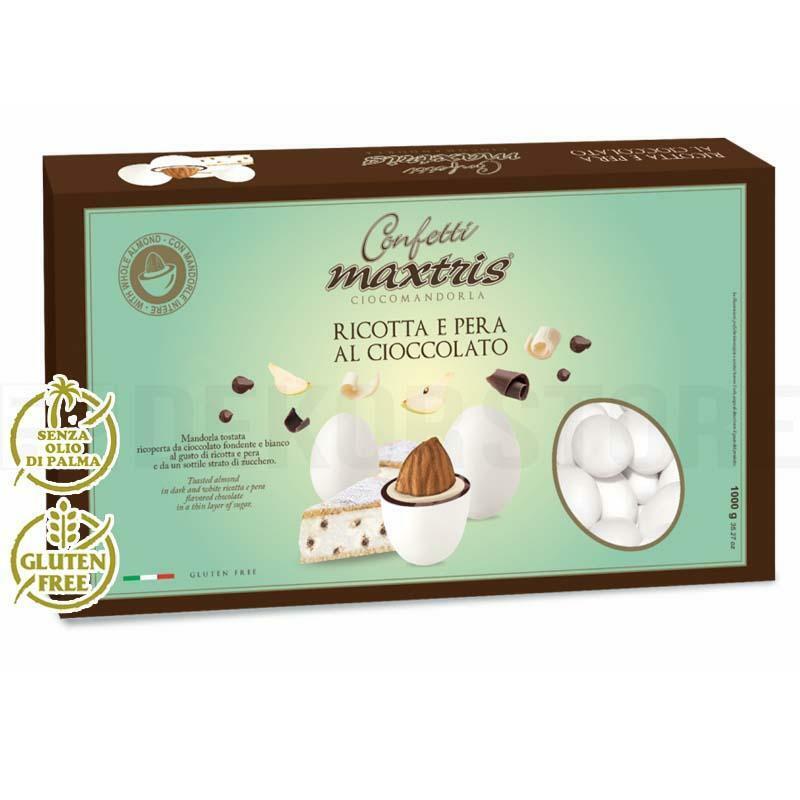 maxtris confetti maxtris ricotta e pera al cioccolato - 1 kg