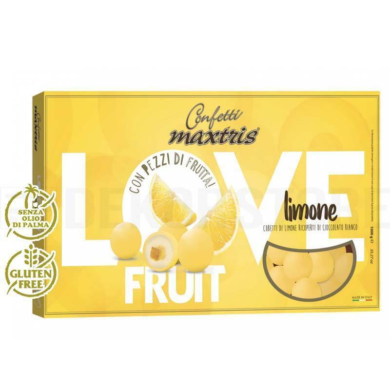 maxtris confetti maxtris love fruit limone - 1 kg