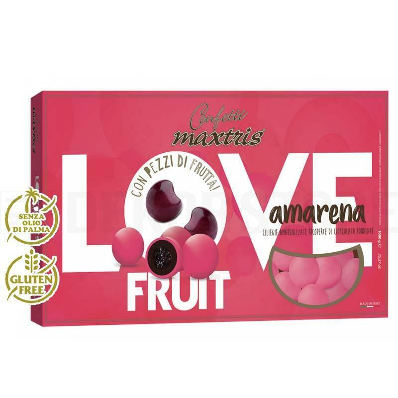 maxtris confetti maxtris love fruit amarena - 1 kg