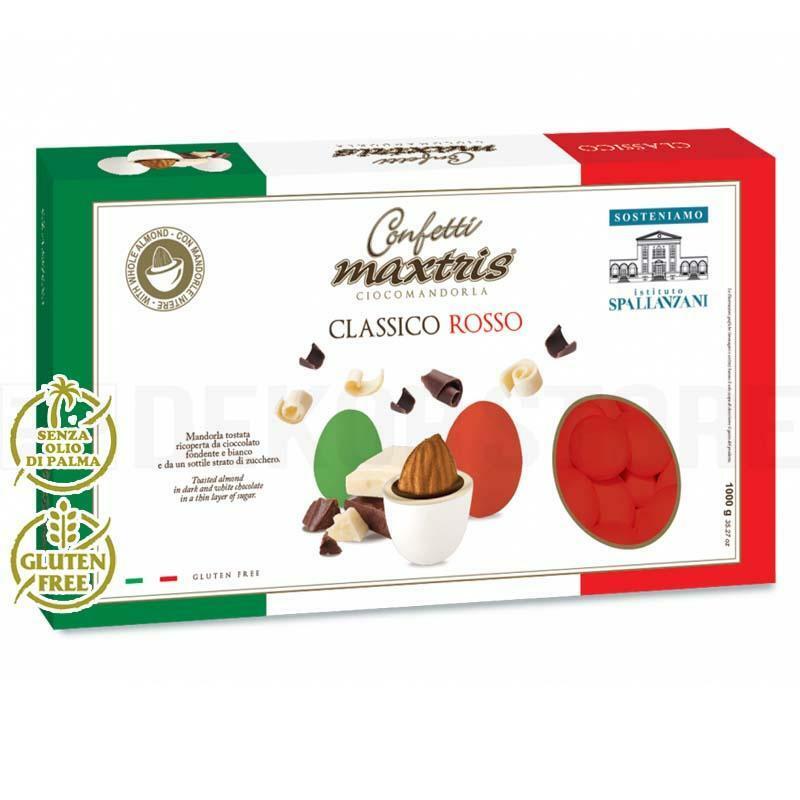 maxtris confetti maxtris classico rosso - 1 kg