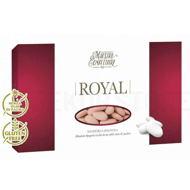 maxtris maxtris confetti mandorle spagnole 40 - royal rosa (300pz)