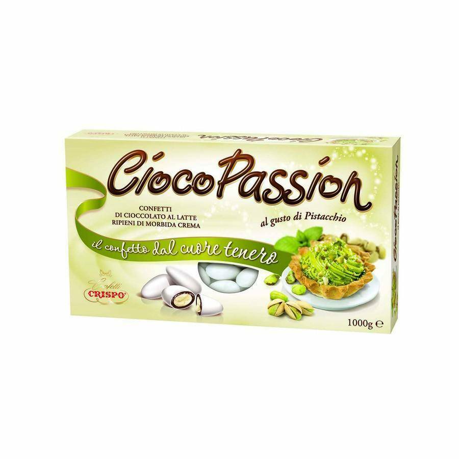 crispo crispo pistacchio - ciocopassion confetti  1 kg