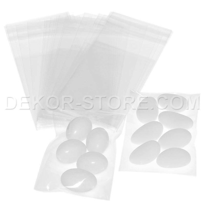  bustine alimentari per 3 o 5 confetti con chiusura adesiva (100pz)