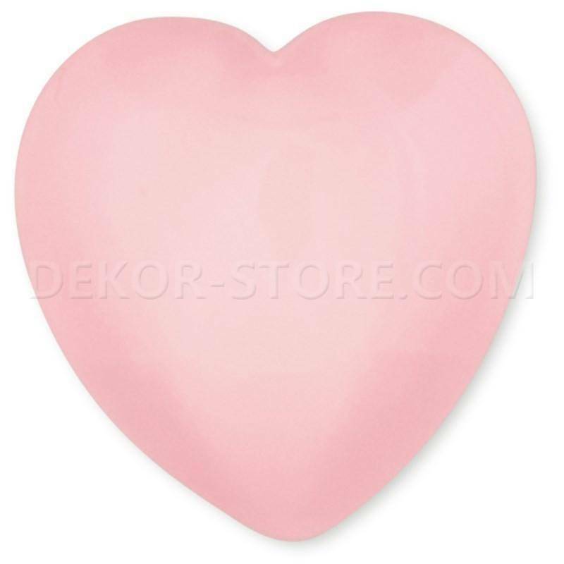 scotton spa scotton spa cuore rosa in resina - 23 x 25 mm