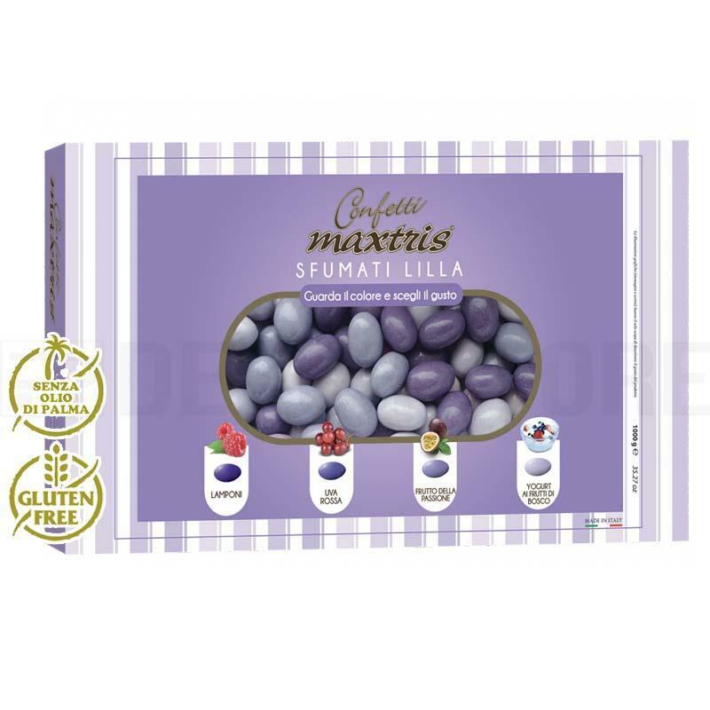 maxtris confetti maxtris sfumati lilla - 1 kg