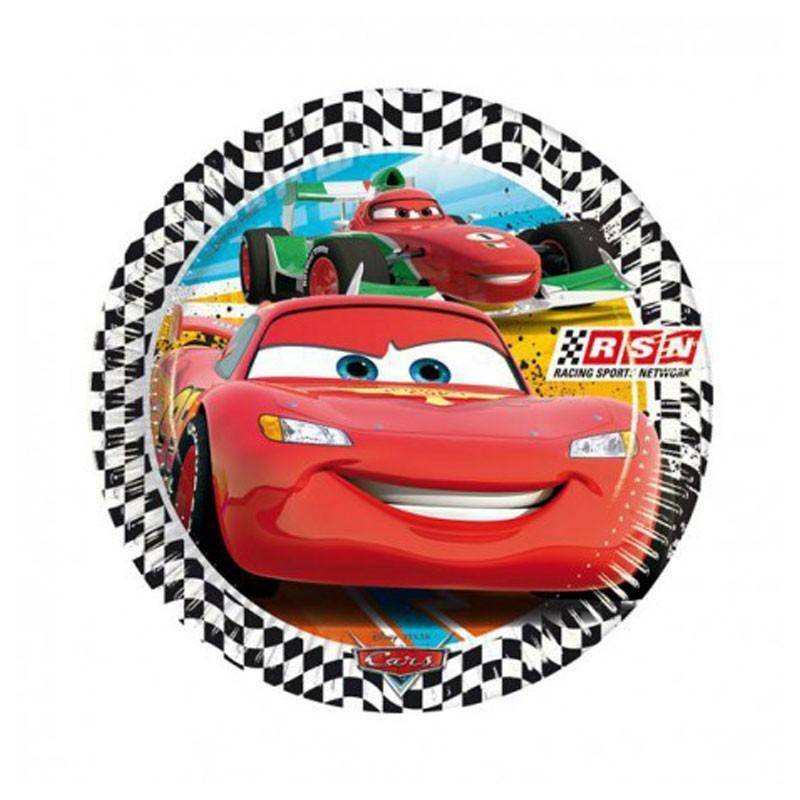 DISNEY DISNEY PIATTO 23 CM CARS RSN - 8 PEZZI