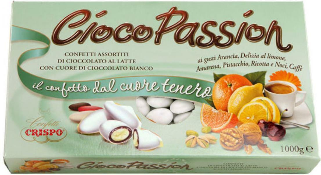 CRISPO CRISPO GUSTI ASSORTITI BIANCO - CIOCOPASSION CONFETTI 1 KG