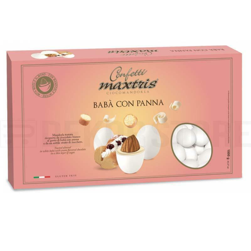 maxtris confetti maxtris baba' con panna - 1 kg
