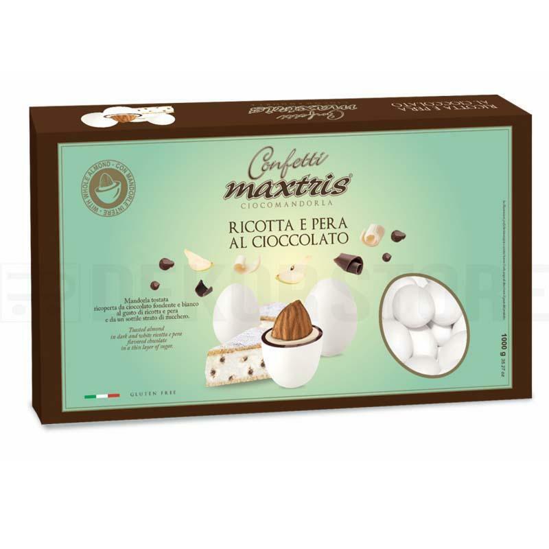 maxtris confetti maxtris ricotta e pera al cioccolato - 1 kg
