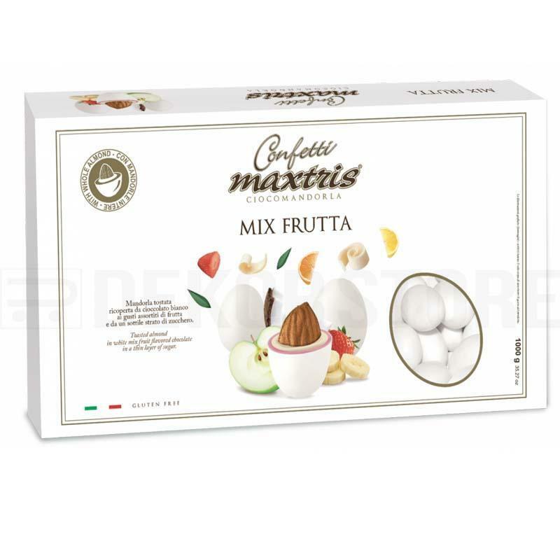 maxtris confetti maxtris frutta bianchi - 1 kg