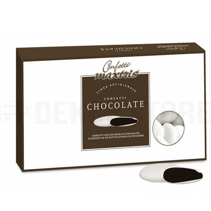 maxtris maxtris cioccolato fondente - confetti  1 kg