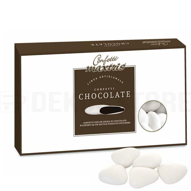 maxtris maxtris tesorini - confetti al cioccolato a cuore - 1 kg