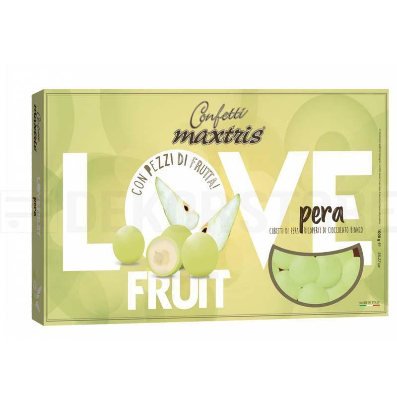 maxtris confetti maxtris love fruit pera - 1 kg