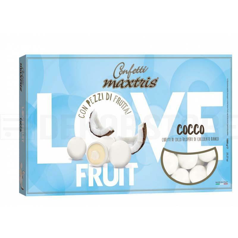 maxtris confetti maxtris love fruit cocco - 1 kg