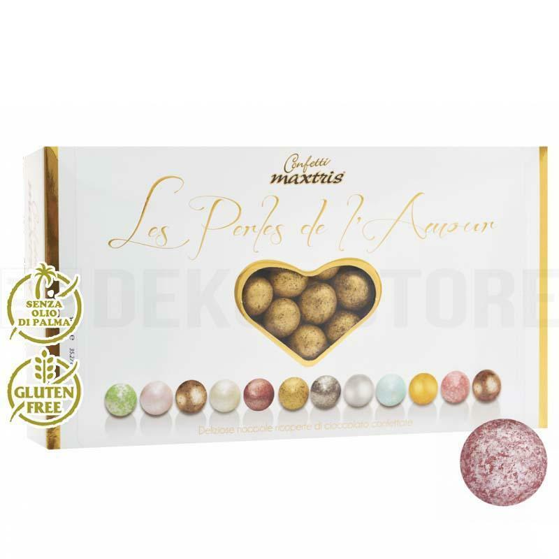maxtris confetti maxtris les perles de l'amour ete' - rosso perlato 1 kg