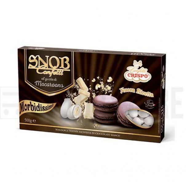 crispo confetti crispo macaroons al cioccolato - snob 500 gr