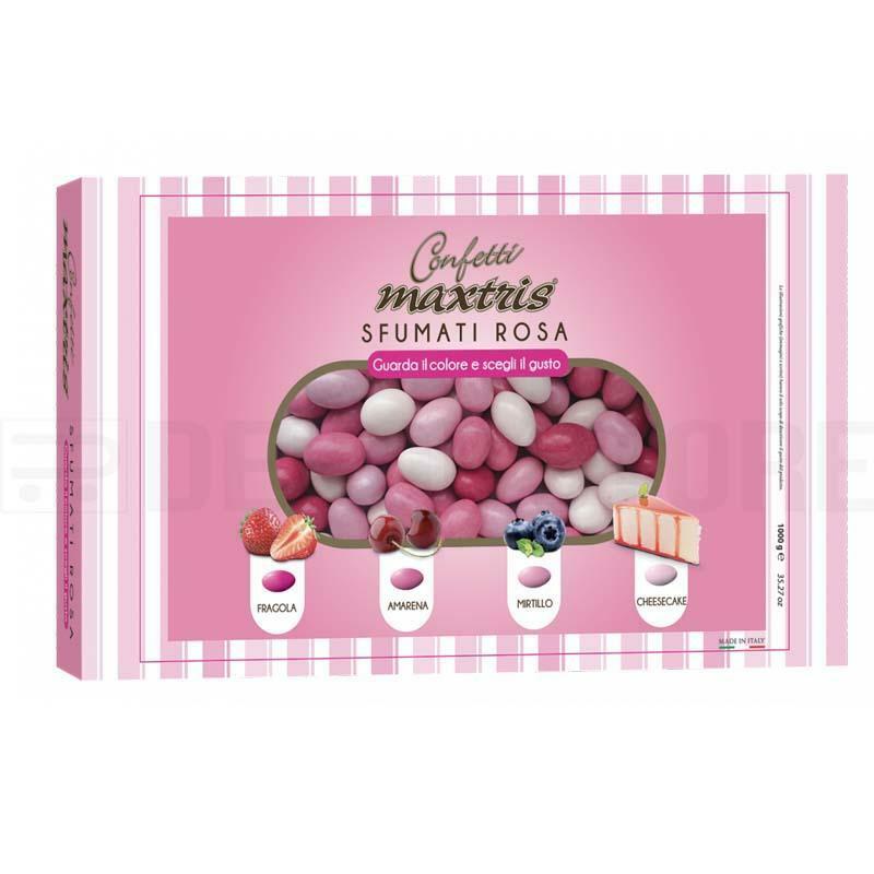 maxtris confetti maxtris sfumati rosa - 1 kg