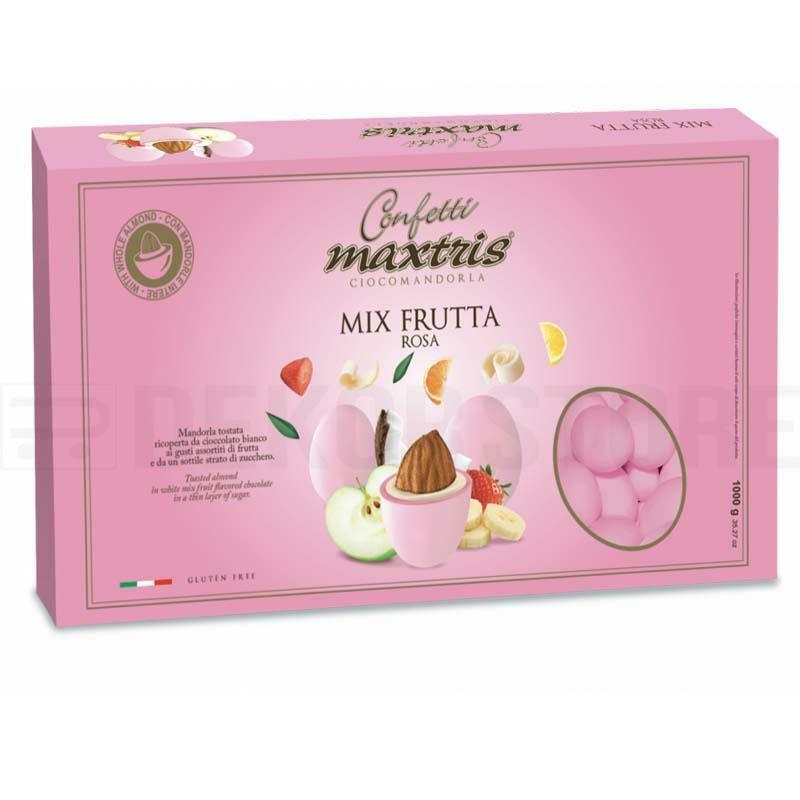 maxtris confetti maxtris frutta rosa - 1 kg