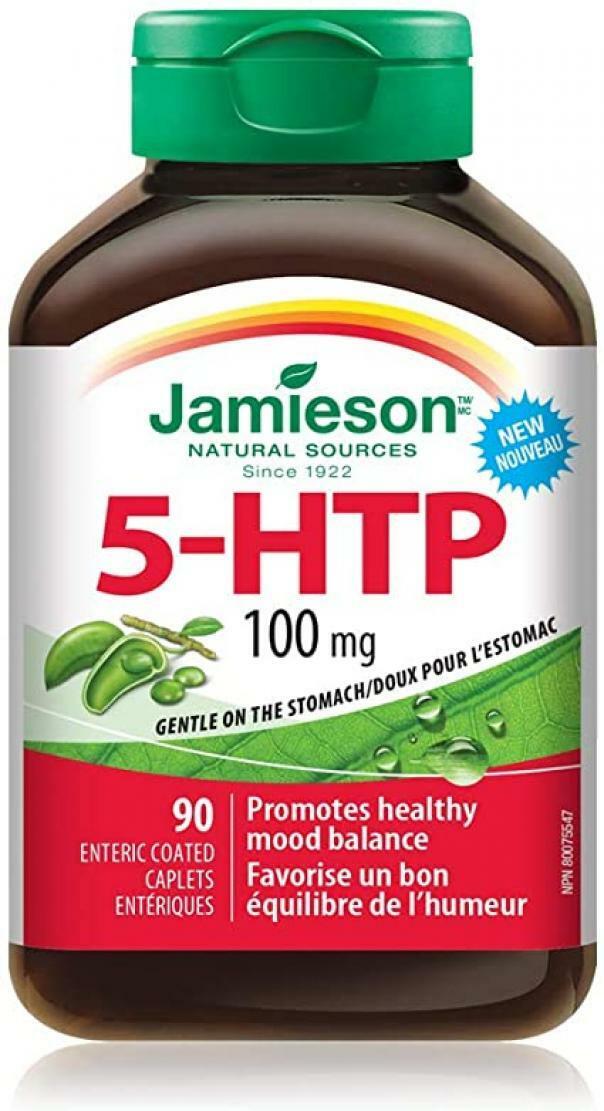 biovita group jameison - 5-htp 100 mg - scadenzaqc03-22 - 90 cpr