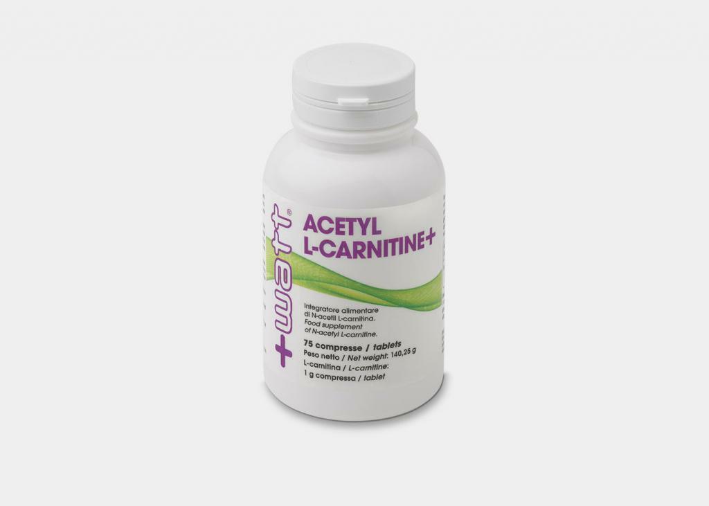 +watt nutrition +watt - acetyl l-carnitine+ - integratore alimentare per il controllo del peso - 75 cpr