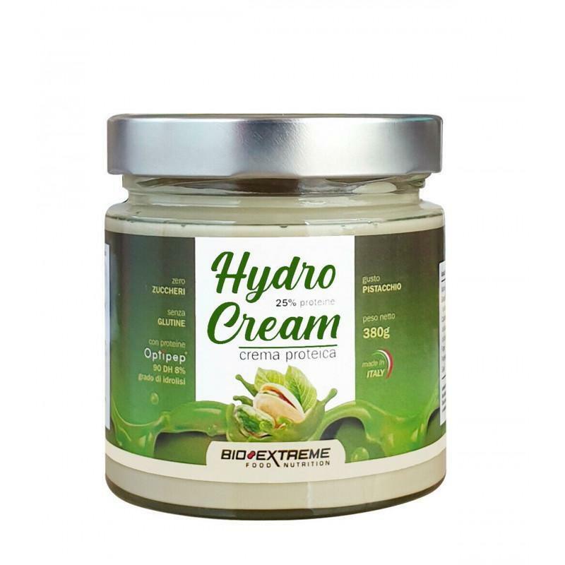 bio extreme hydro cream crema proteica gusto pistacchio - 380g
