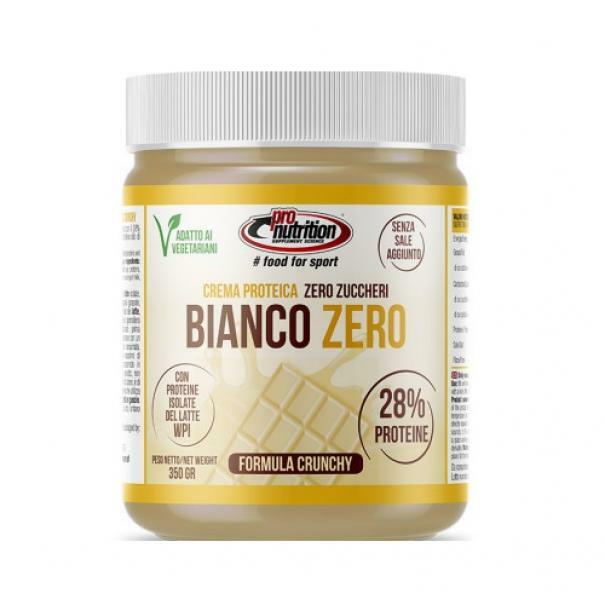 pro nutrition crema spalmabile gusto bianco zero crunchy - 350g - scadenza 4/22