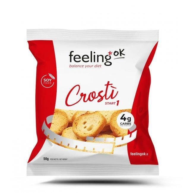 feeling ok feeling ok - linea 1 start - crosti' olive - 50 g