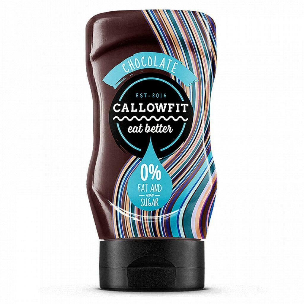 callowfit callowfit - salsa zero gusto  chocolate - 300 ml