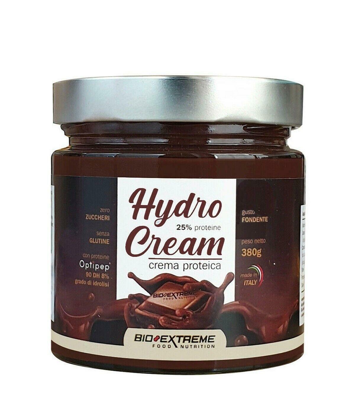 bio extreme hydro cream crema proteica gusto fondente - 380g