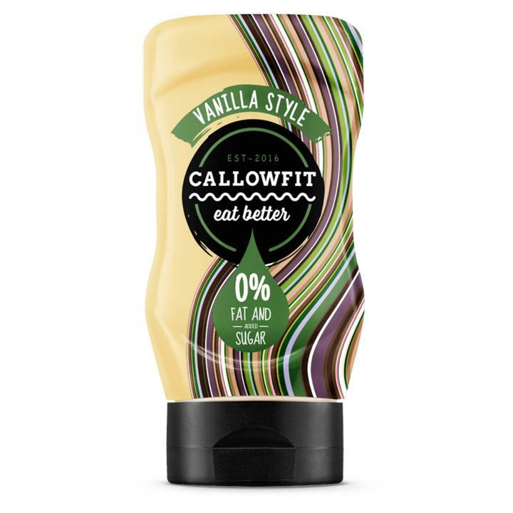 callowfit callowfit - salsa zero gusto vanilla style- 300 ml