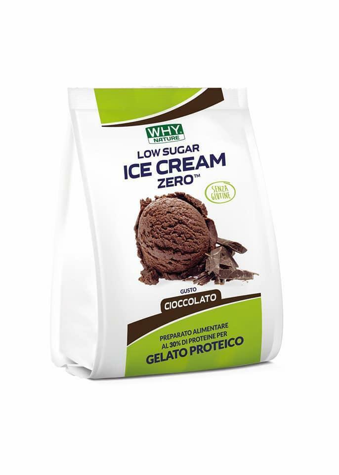 biovita group ice cream zero low sugar senza glutine gusto cioccolato - 200g