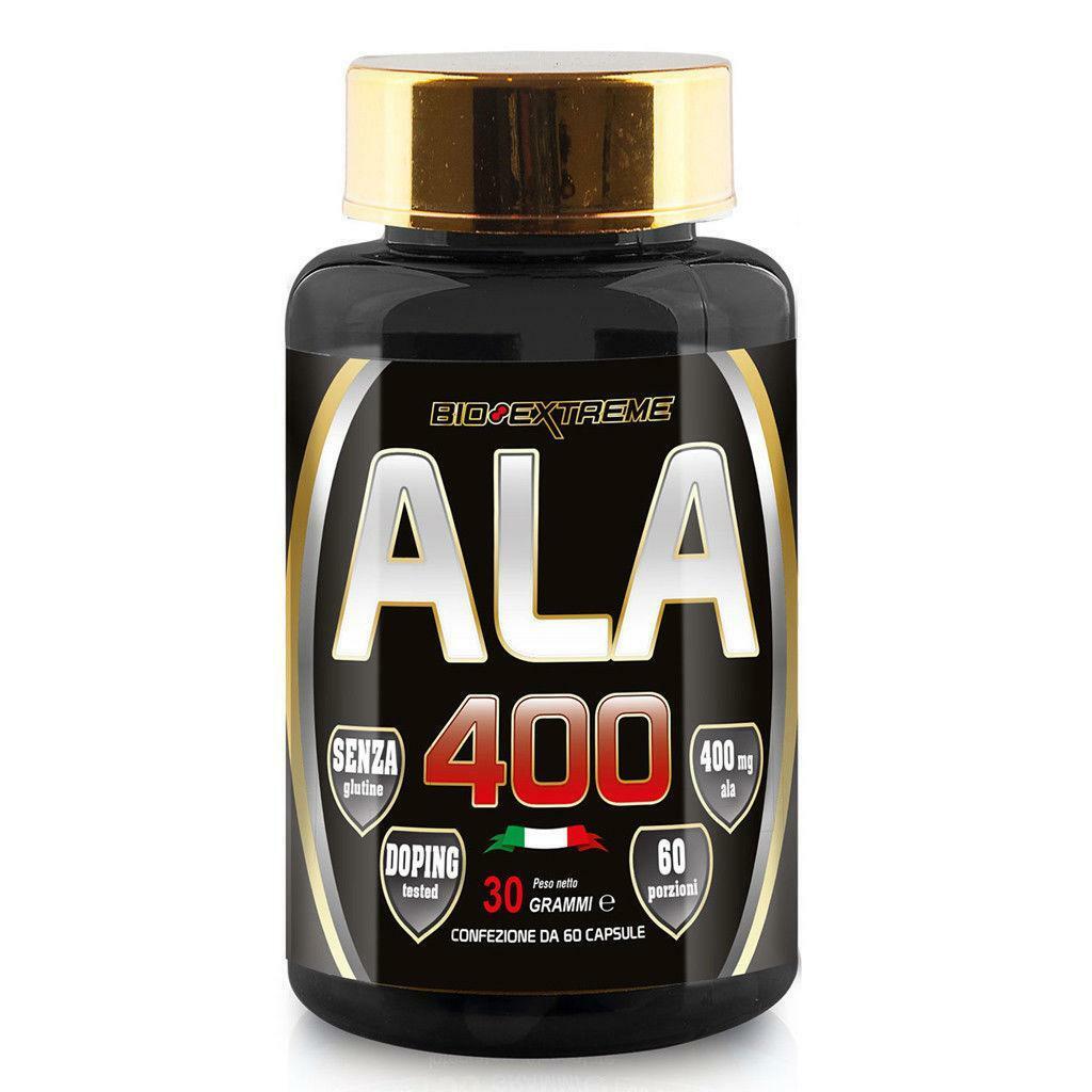 bio extreme ala 400 - acido alfa lipoico senza glutine - 60 cpr