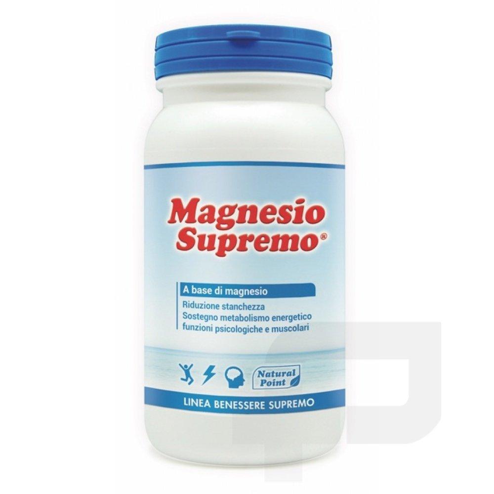 natural point natural point - magnesio supremo  - a base di magnesio - 150g
