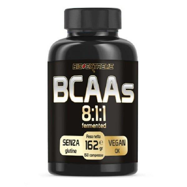 bio extreme bcaas 8:1:1 fermented - 150 cpr