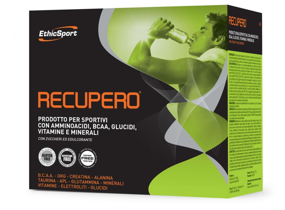 ethicsport recupero - gusto limone - 20 bustine da 16,5 g