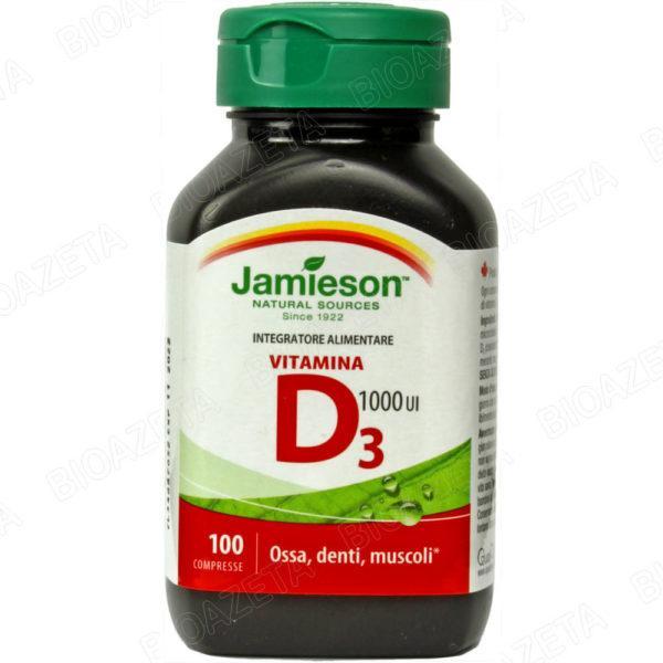 biovita group jamieson - vitamina d 3 1000 ui - 100 compresse