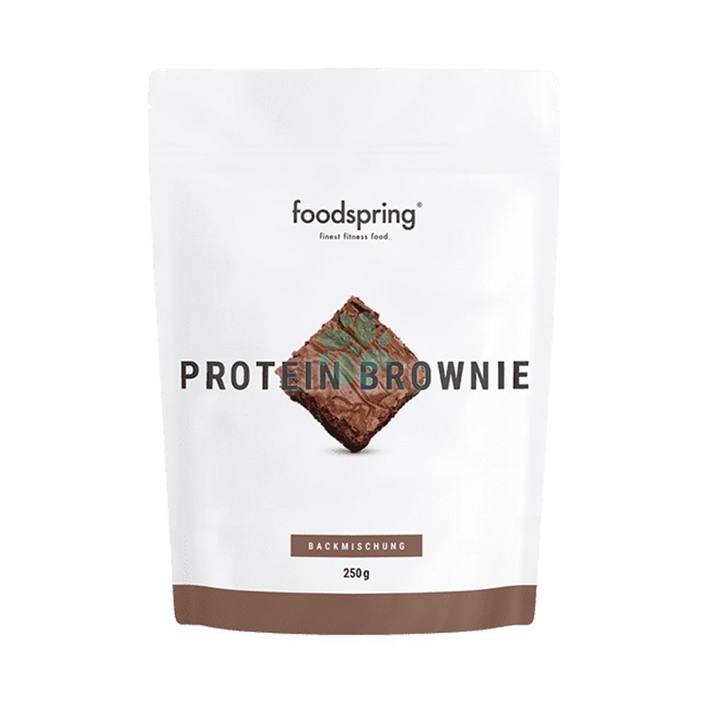 foodspring protein brownie - brownie proteico 250 g