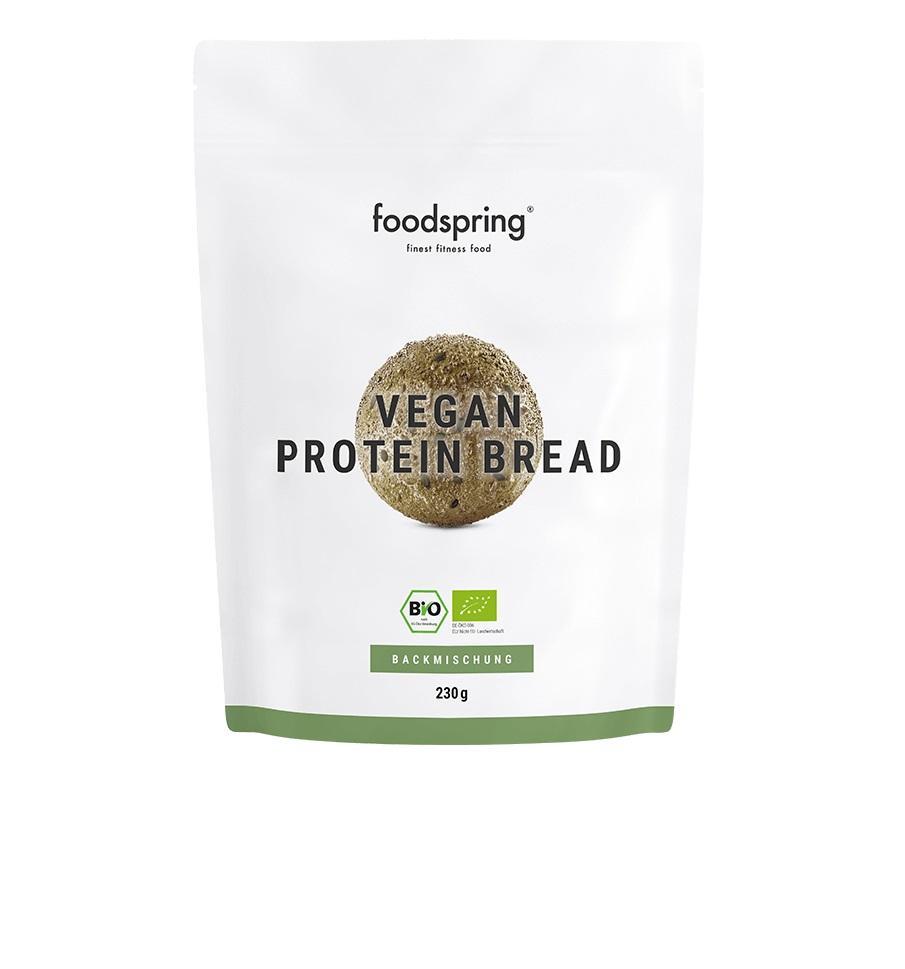 foodspring vegan protein bread - pane proteico vegano 230 g
