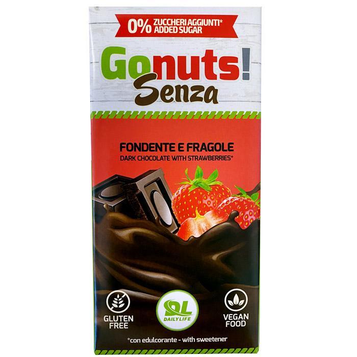 daily life gonuts! senza - gusto fondente e fragole